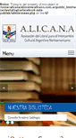 Mobile Screenshot of alicana.com.ar